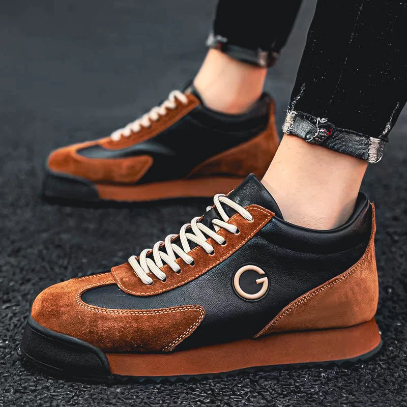 Prescott Tailors Luxe Leather Sneakers - Intofa