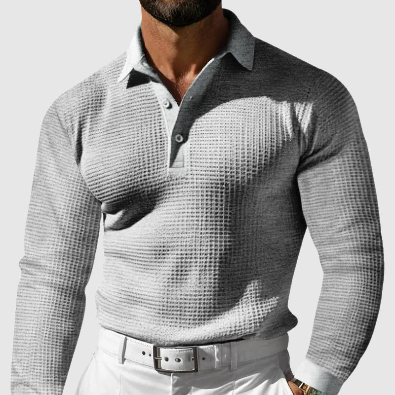 Prescott Tailors Waffle Polo Shirt - Intofa