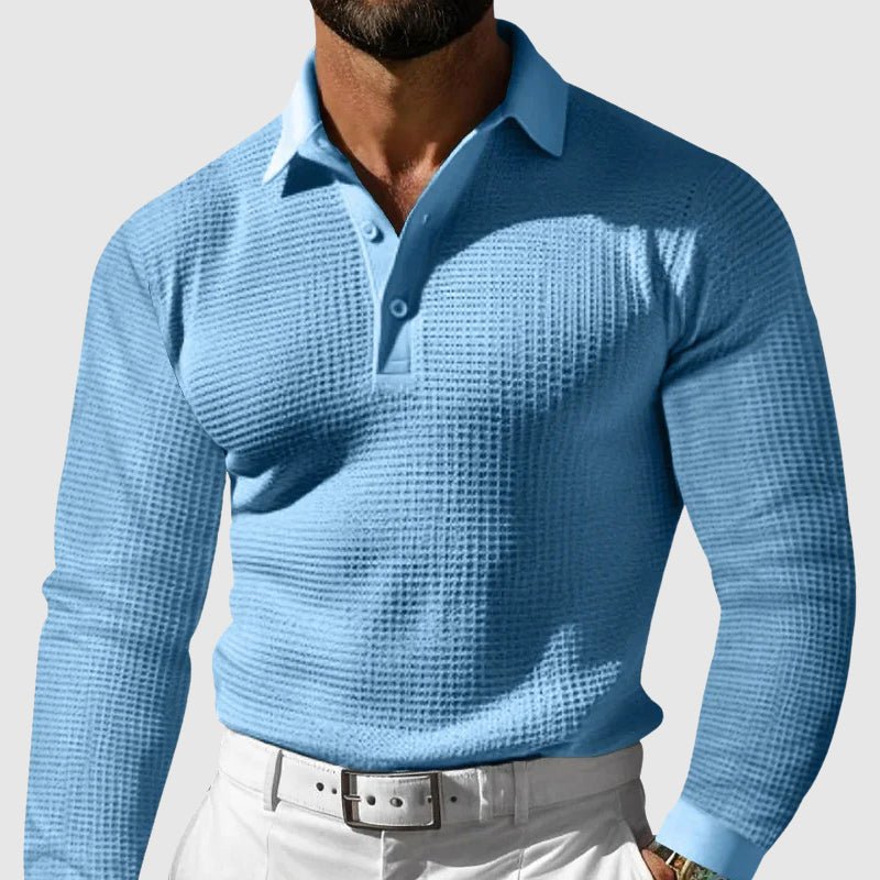 Prescott Tailors Waffle Polo Shirt - Intofa