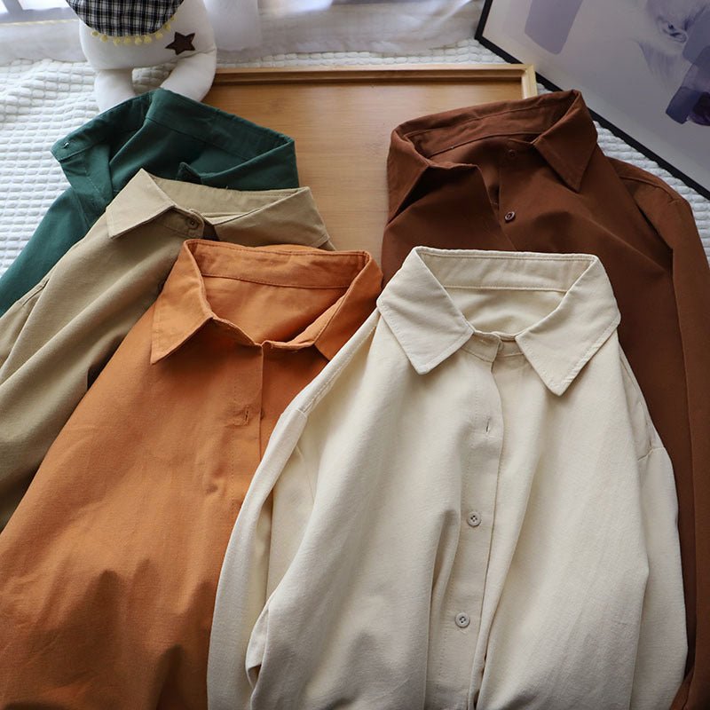 Rennes Cotton Shirt by Céleste Bouchard - Intofa