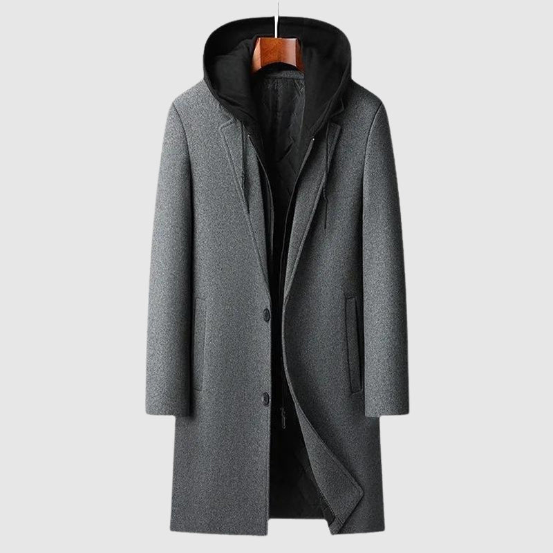 Tom Rains Bronx Hooded Coat - Intofa
