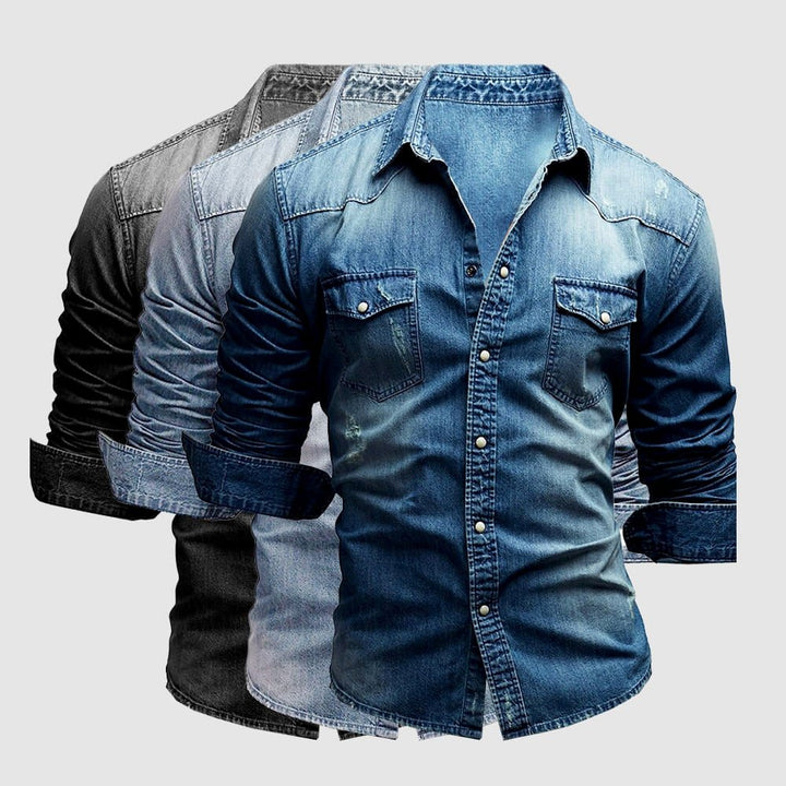 Tom Rains Miami Denim Shirt - Intofa