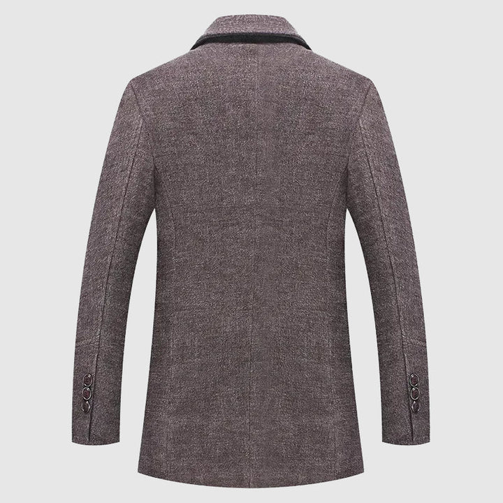 Tom Rains Newport Woolen Overcoat - INTOFA