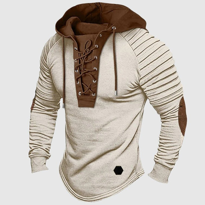 Tom Rains Pioneer Lace - Up Hooded Sweater - Intofa
