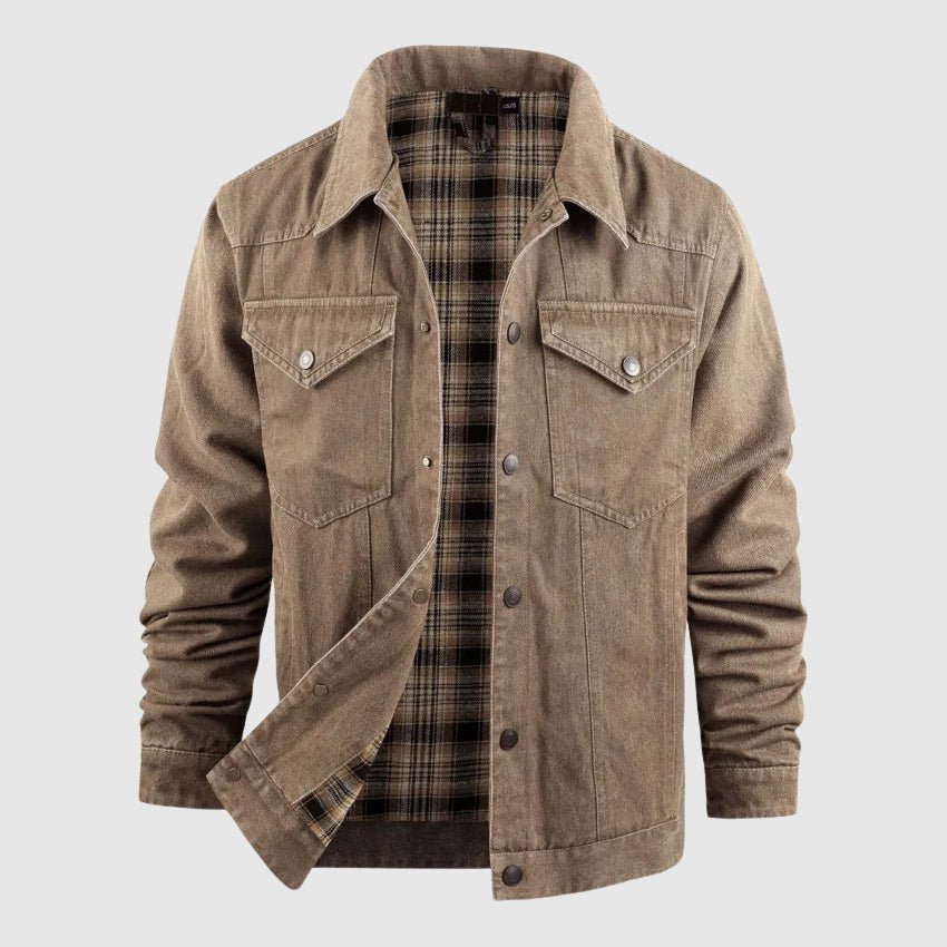 Victor Duval Casual Cotton Jacket - Intofa
