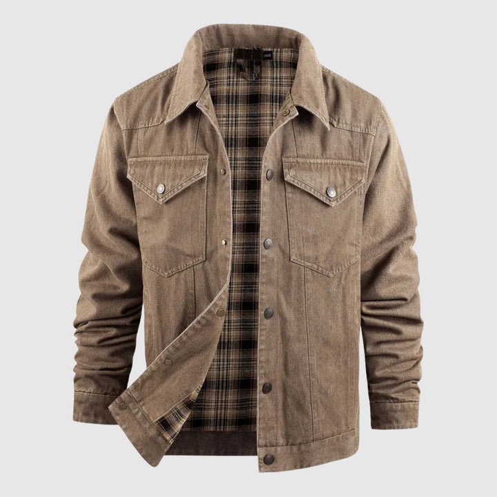 Victor Duval Casual Cotton Jacket - Intofa