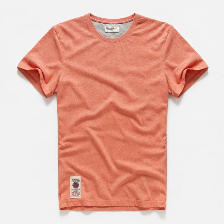 Victor Duval Cotton Crew Neck T-Shirt - Intofa