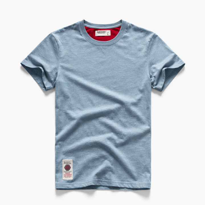 Victor Duval Cotton Crew Neck T-Shirt - Intofa