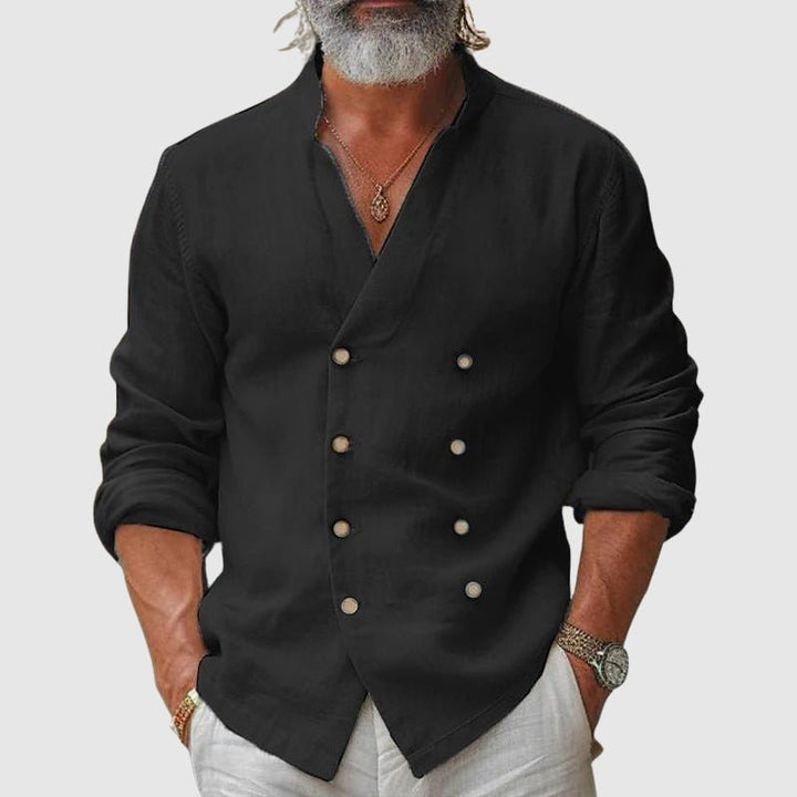 Victor Duval Grand Collar Shirt - Intofa