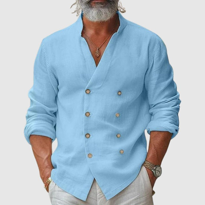 Victor Duval Grand Collar Shirt - Intofa