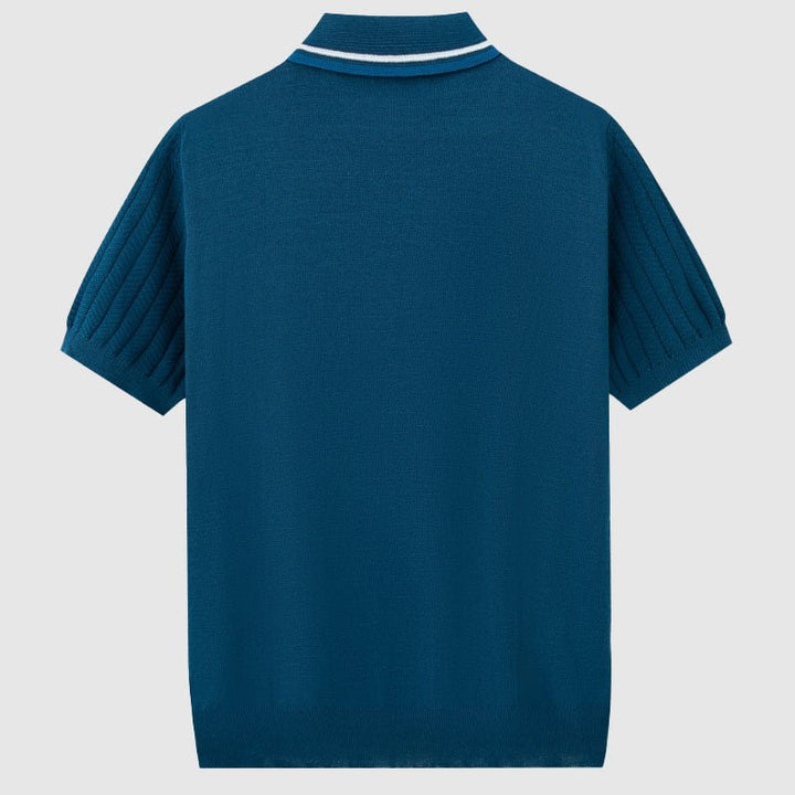 Victor Duval Knitted Polo Shirt - Intofa