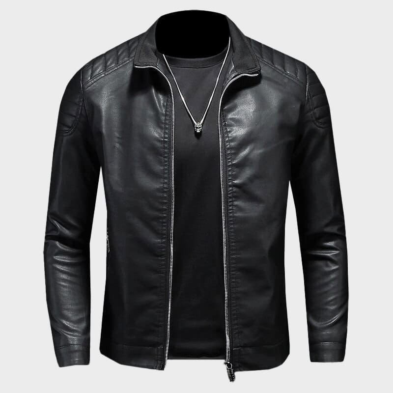 Victor Duval Maverick Leather Jacket - Intofa