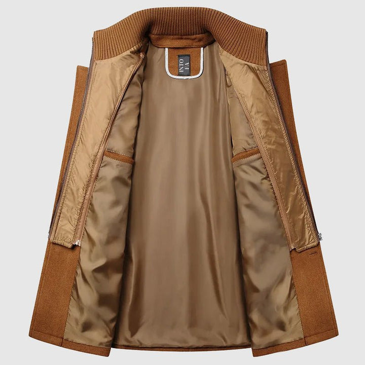 Victor Duval Sleek Wool Coat - Intofa