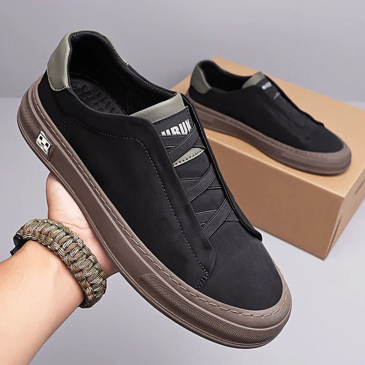 Victor Duval Stretch Lace Flat Sneakers - Intofa