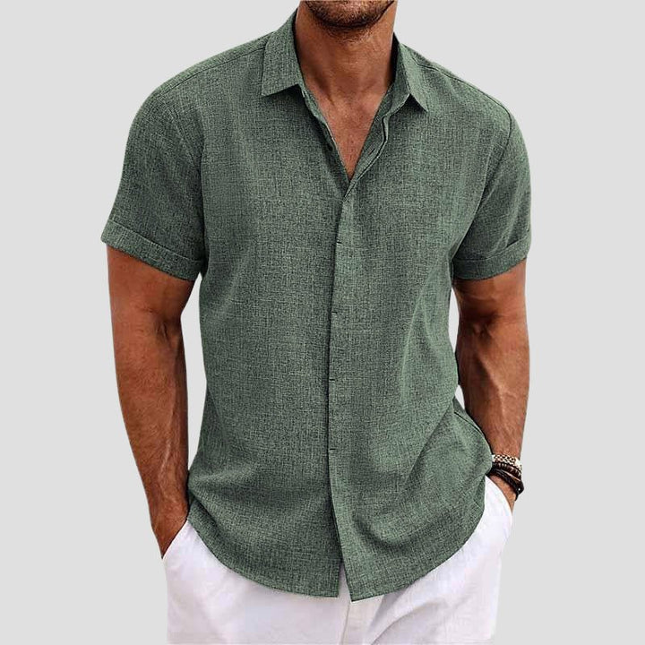 Victor Lévêque Belmont Linen Shirt - Intofa