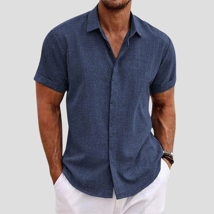 Victor Lévêque Belmont Linen Shirt - Intofa