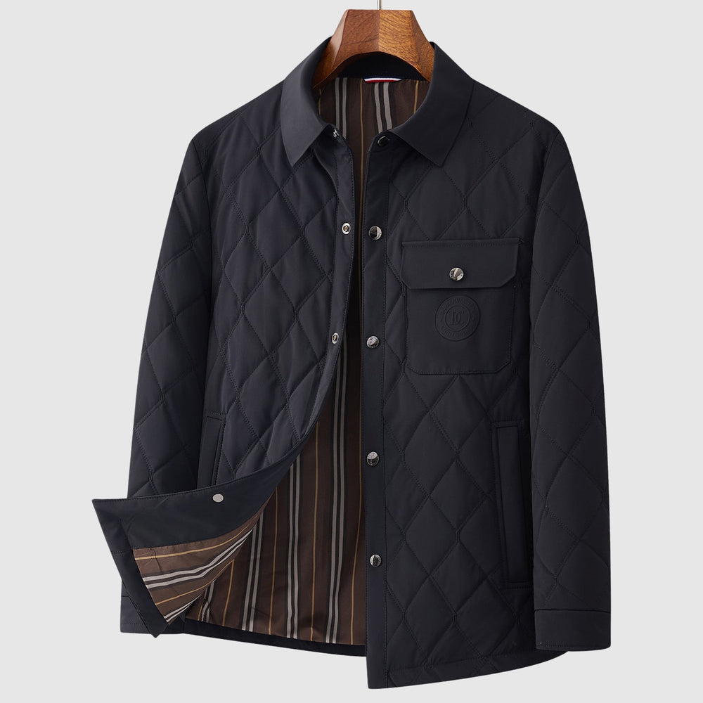 Victor Lévêque Mulberry Diamond Jacket - Intofa