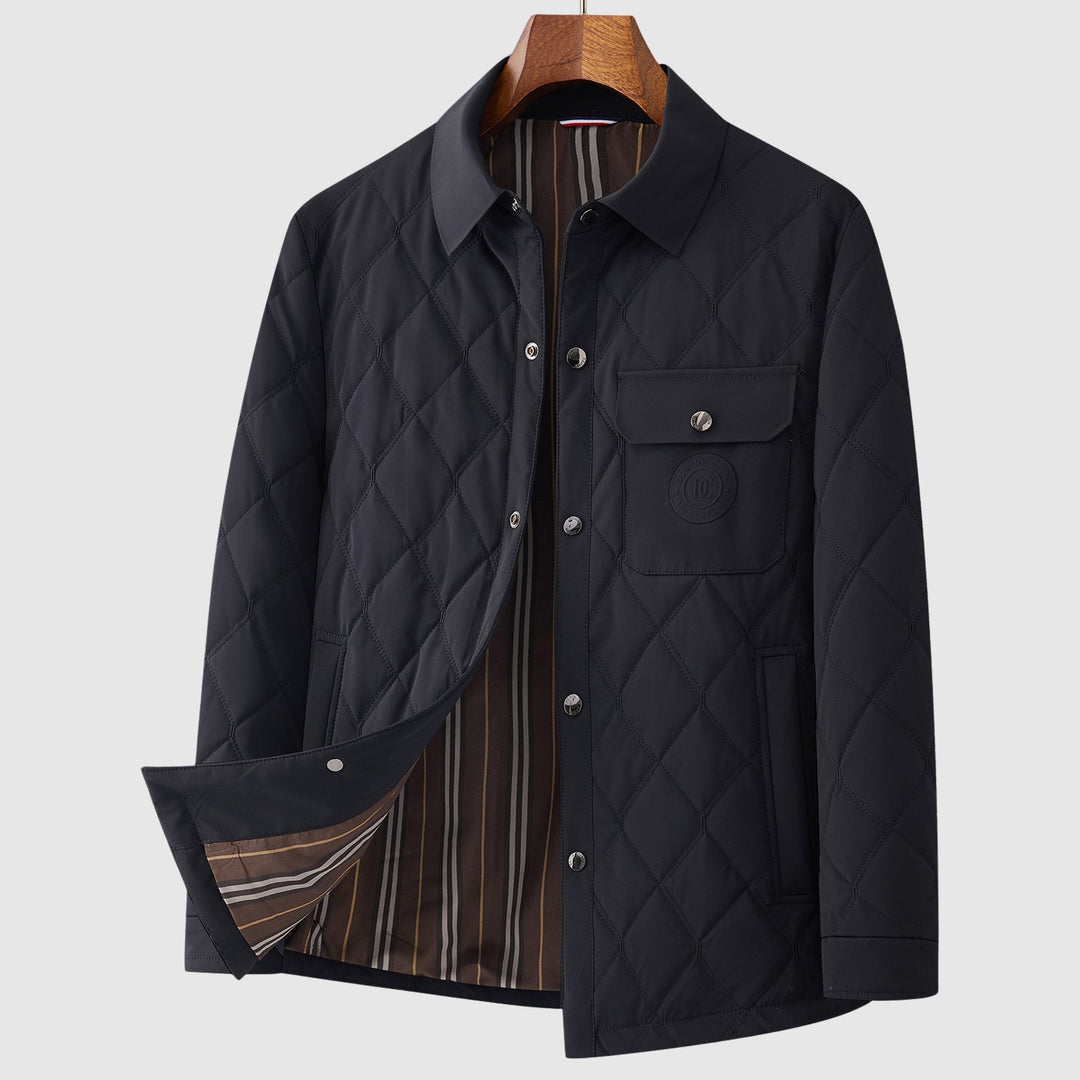 Victor Lévêque Mulberry Diamond Jacket - Intofa