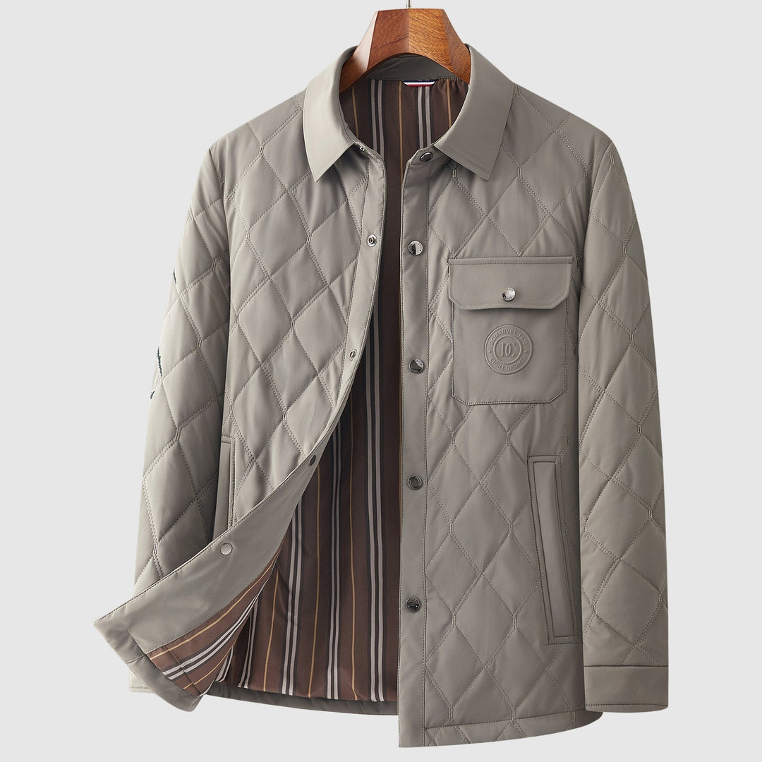 Victor Lévêque Mulberry Diamond Jacket - Intofa