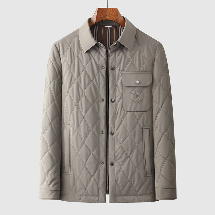 Victor Lévêque Mulberry Diamond Jacket - Intofa