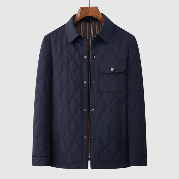 Victor Lévêque Mulberry Diamond Jacket - Intofa