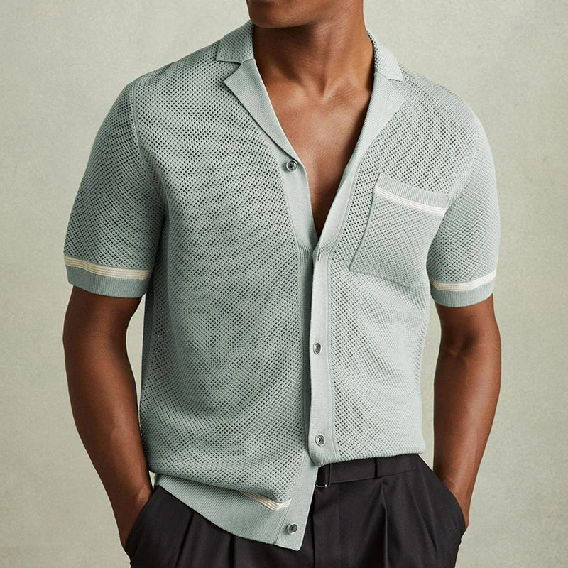 Victor Lévêque Retro Knit Shirt - Intofa
