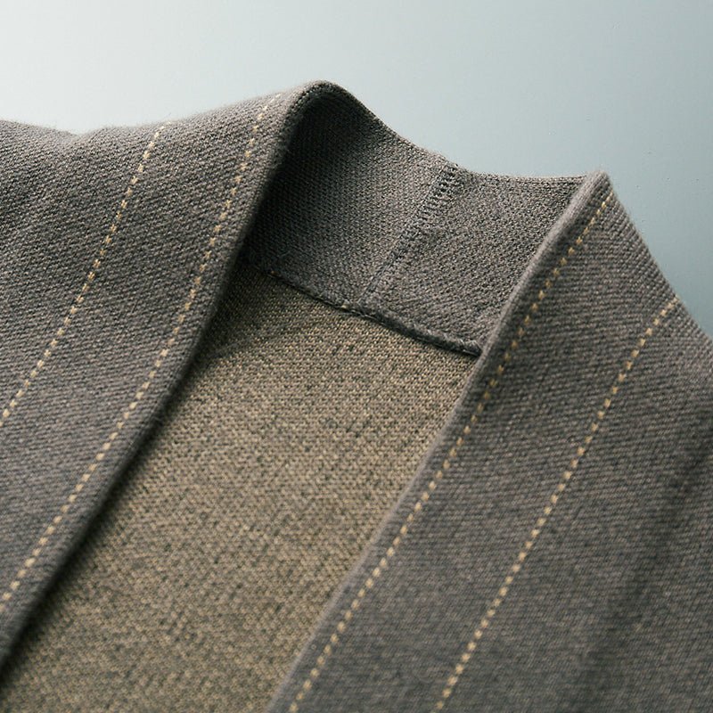 Victor Lévêque Wool Weaver Cardigan - Intofa