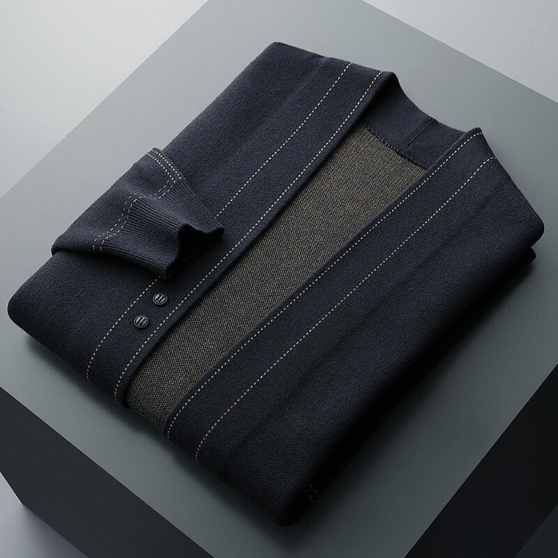 Victor Lévêque Wool Weaver Cardigan - Intofa