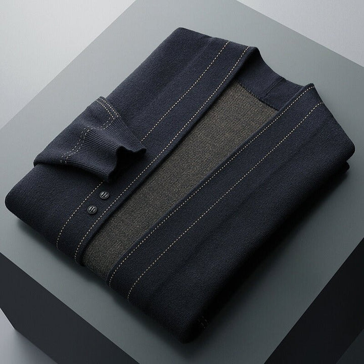 Victor Lévêque Wool Weaver Cardigan - Intofa