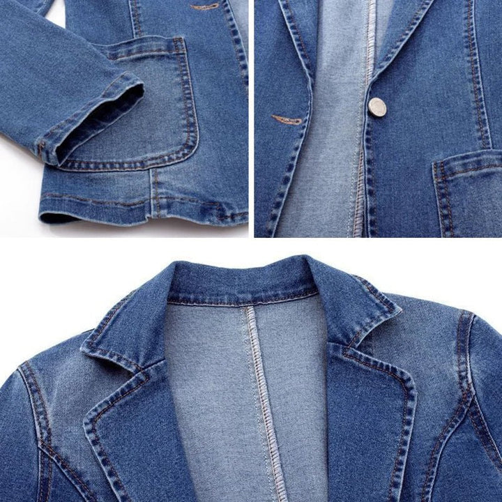 Vivian Prescott Azure Elegance Jacket - Intofa
