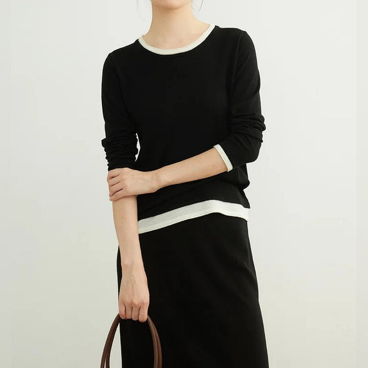 Vivian Prescott Classic Elegance Sweater - Intofa