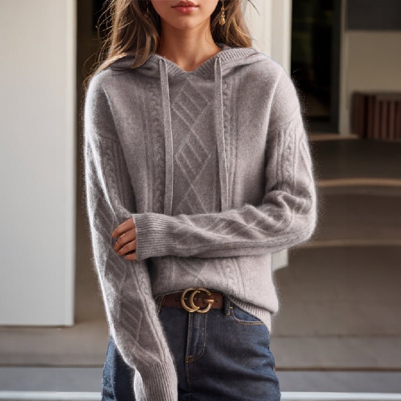 Vivian Prescott Douillet Hooded Pullover - INTOFA