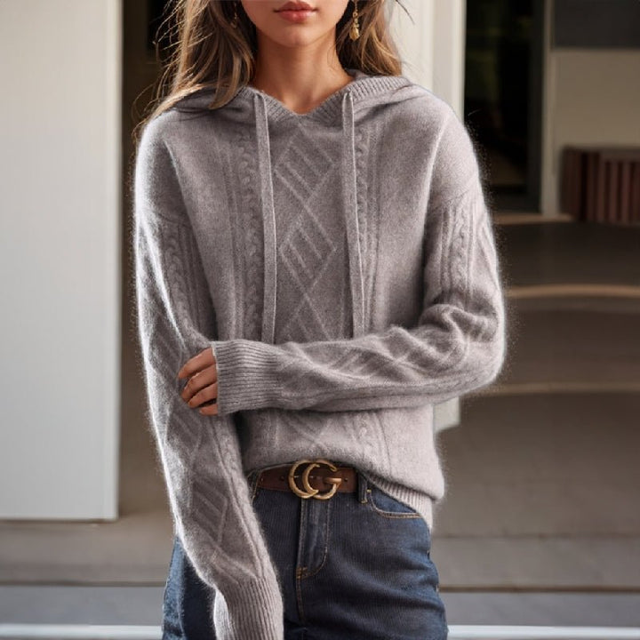 Vivian Prescott Douillet Hooded Pullover - INTOFA