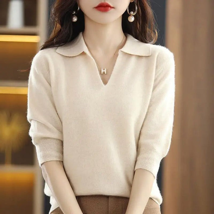 Vivian Prescott Dover Knitted Pullover - INTOFA