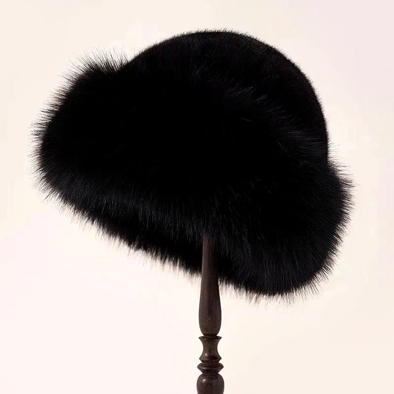 Vivian Prescott Fluffy Elegant Fur Hat - Intofa