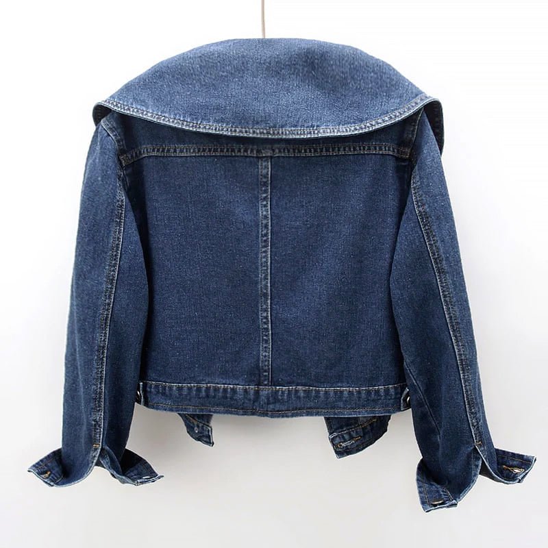 Vivian Prescott Royal Denim Jacket - Intofa