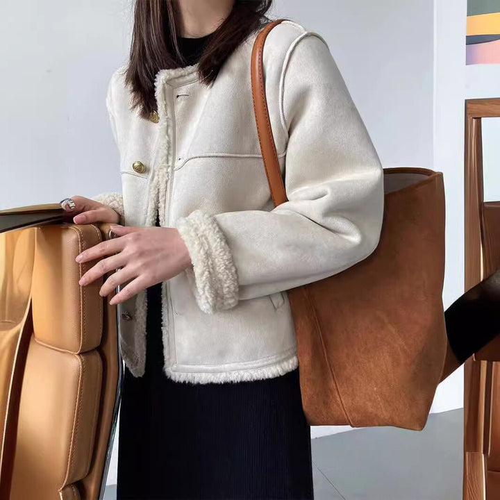 Vivian Prescott Sherpa Chic Coat - INTOFA