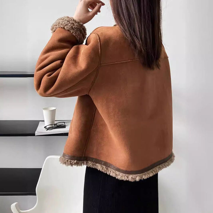 Vivian Prescott Sherpa Chic Coat - INTOFA