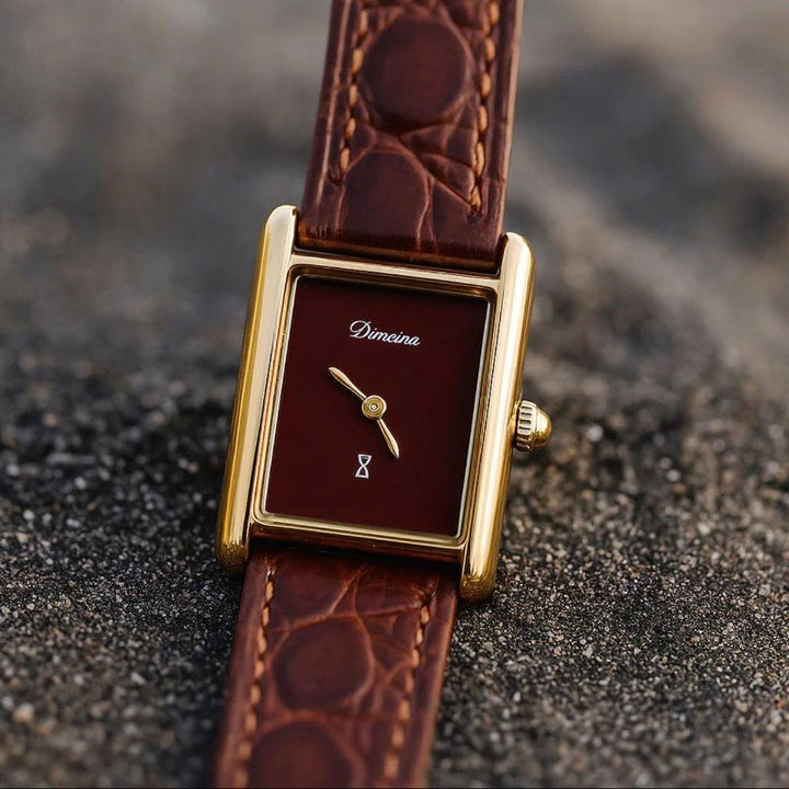 Vivian Prescott Slim Rectangular Quartz Watch - Intofa