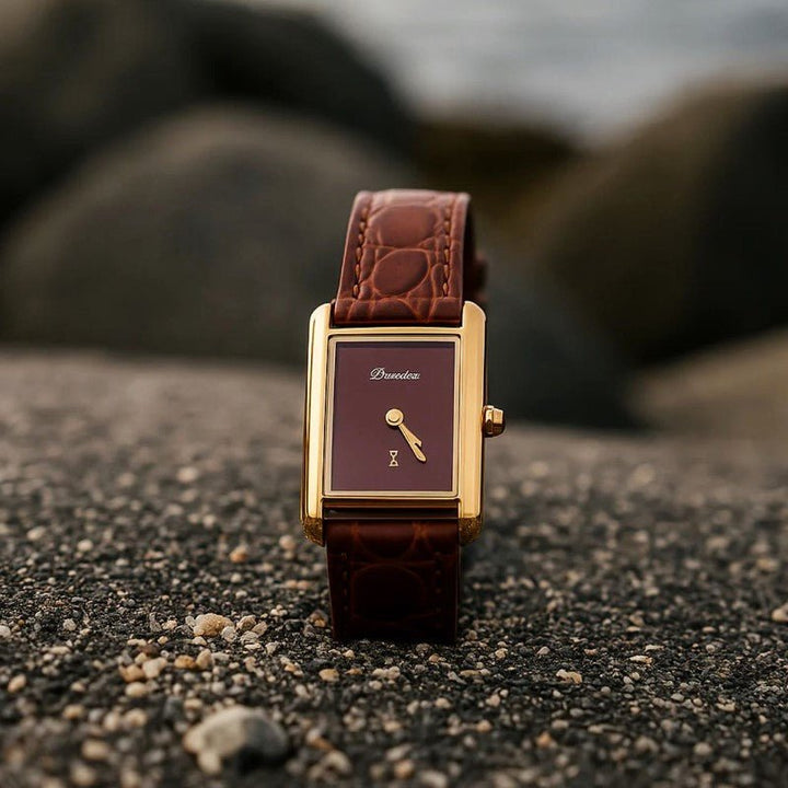 Vivian Prescott Slim Rectangular Quartz Watch - Intofa