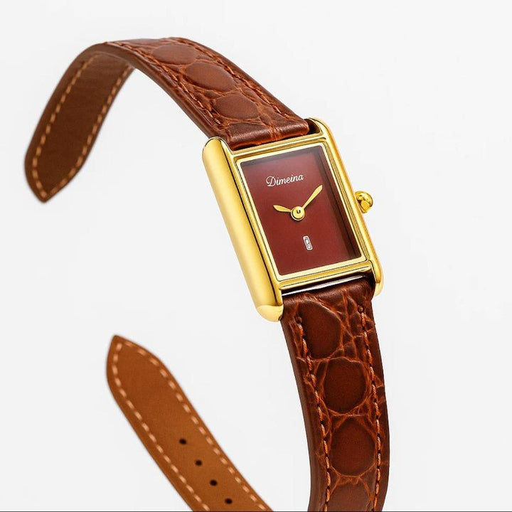 Vivian Prescott Slim Rectangular Quartz Watch - Intofa